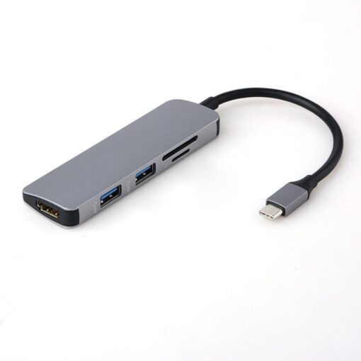 5 In 1 Type-C To HDMI / USB3.0 USB-C Micro USB Adapter