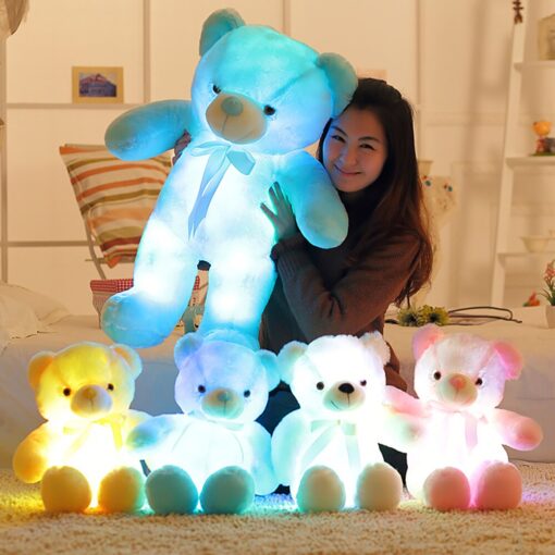 Colorful Luminous Teddy Bear - Image 14