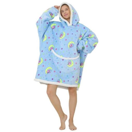 Adults Oversized Fluffy Hoodie Blanket - Image 17