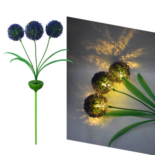 Solar Dandelion Flower Ball Light