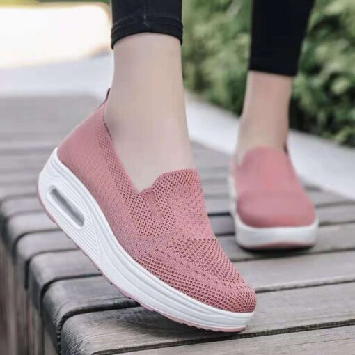 Casual Comfortable Running Trainers without Laces - Image 2