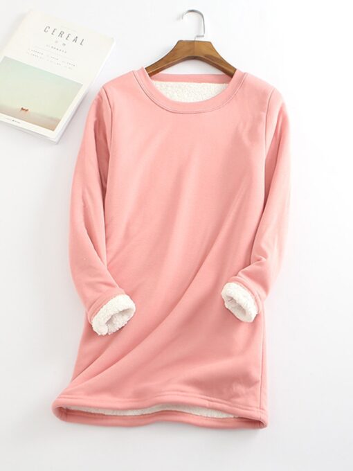 Long Sleeve Slim-Fit Warm Top Sweater