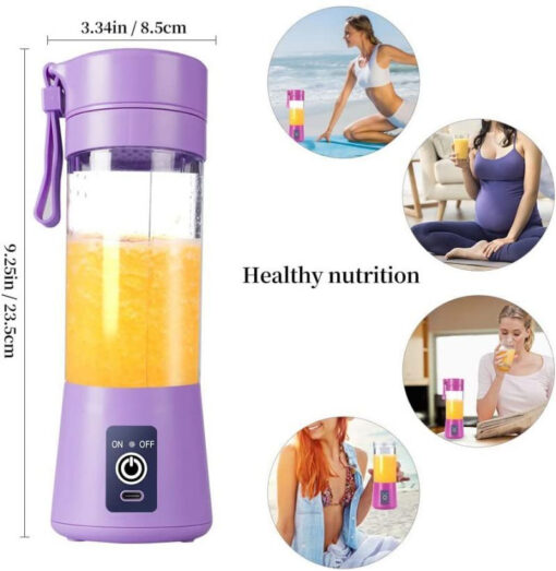 Portable Blender Mini Mixer Electric Juicer - Image 9