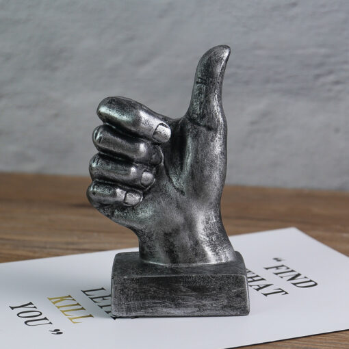 Artistic Hand Gesture Desktop Statue - Image 19