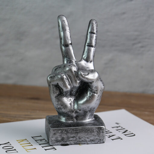 Artistic Hand Gesture Desktop Statue - Image 20