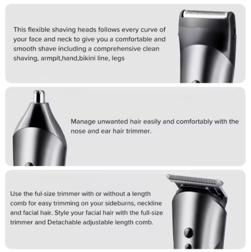 3 in 1 Functional Hair Clipper - Image 12