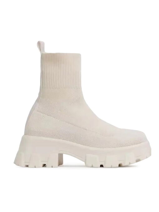 Casual Knit Platform Sock Boot - Image 8