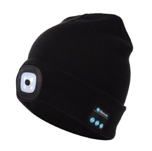 One or Two Bluetooth Beanie Hat with LED Light waiting for LEd ver - Image 5