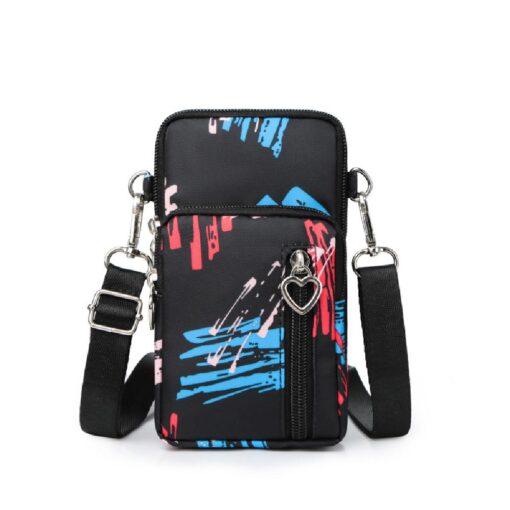 Women's Mini Colorful Cross-Body Cell Phone Ba