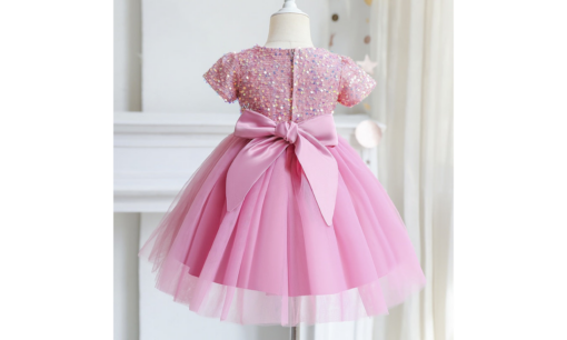 Kid's Princess Sequins Gauze Tutu Dress - Image 2