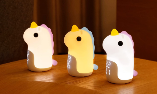 USB Charging Unicorn Alarm Clock Nightlight - Image 6