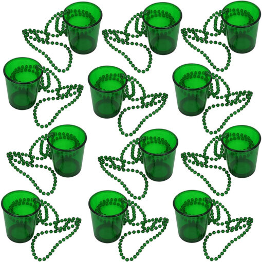 12 Pieces Shot Glass on Beaded Necklaces - Image 8