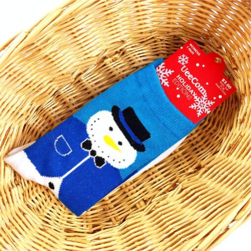 1 or 15 Paris Christmas Funny Novelty Colorful Socks - Image 5