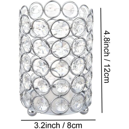 Crystal Effect Makeup Brush Holders - Image 11