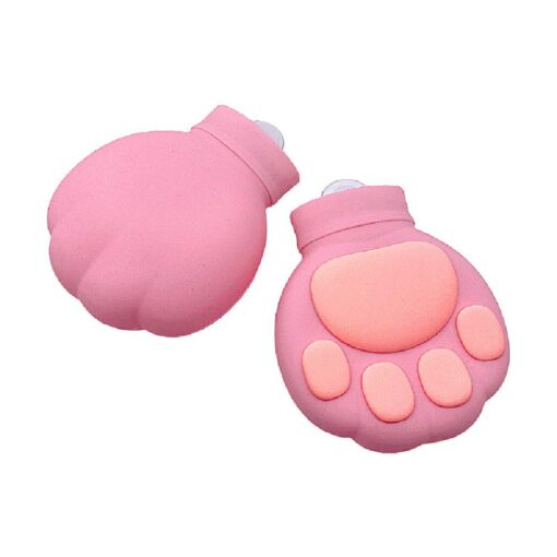 Cat Paw Shape Silicone Hot Water Bottle Cove - Image 2