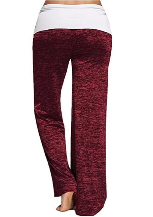 Casual Loose Wide Leg Yoga Pant - Image 11