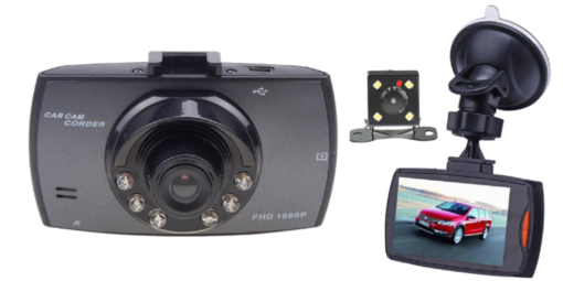 G30 Dash Cam & Optional Rear Cam and upto 32 GB card