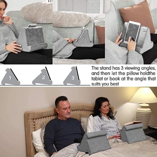 Light Weight Soft Warm Multi-Angle Soft Tablet Stand Pillow - Image 15