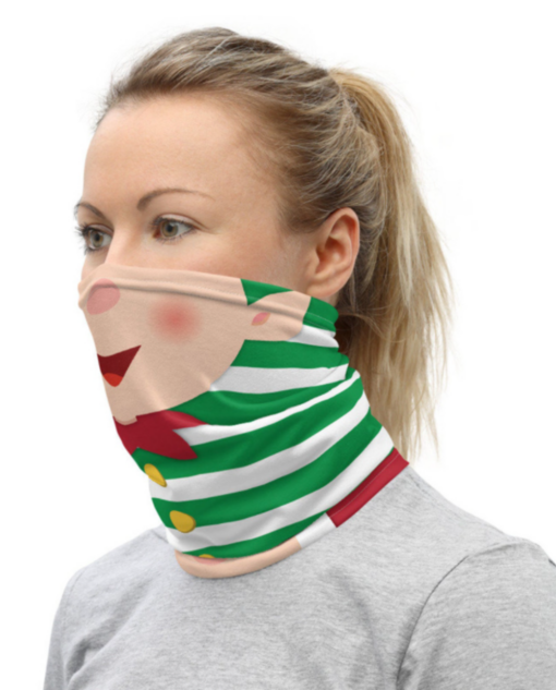 Christmas Neck Gaiter Face Mask Print - - Image 9