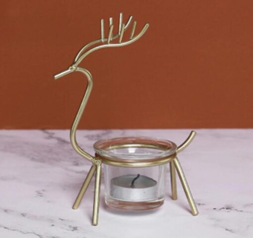 Reindeer Candle Holders - Image 2