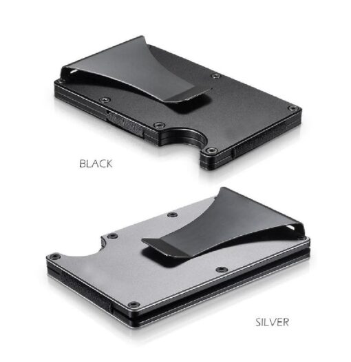 RFID Credit Card Holder with money clip - Image 3