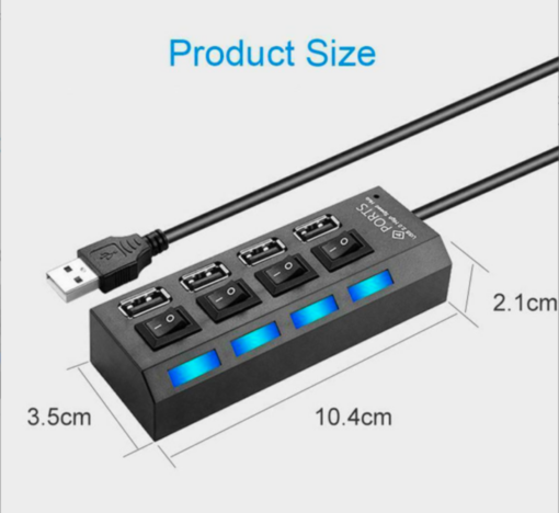 USB 2.0 HUB with Switch - - Image 6