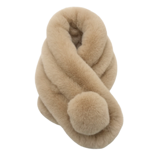 Fluffy Warm Scarf with optional Winter Gloves - Image 17