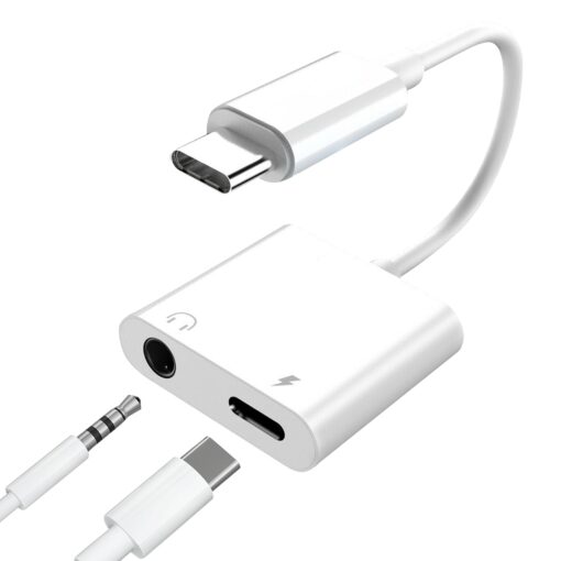 Lightening or Type C USB Headphone Jack Audio Dongle and Charging Port - Image 8