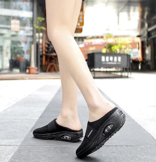 Air Cushion Slip-On Walking Shoes - Image 39