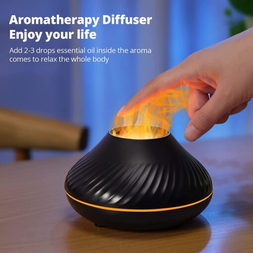 Aroma Volcano Flame Effect Humidifier - Image 7