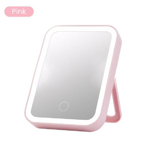 Portable USB Touch Screen Lighted up Makeup Mirror - Image 6