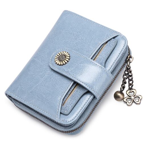 PU Leather RFID Small Compact Wallet - Image 2