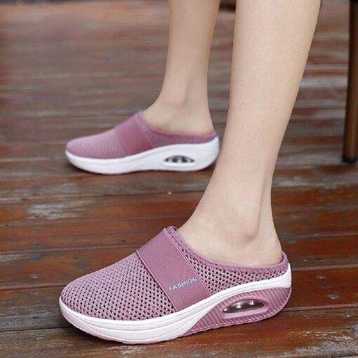 Air Cushion Slip-On Walking Shoes - Image 13