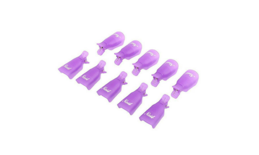 10pcs Plastic Nail Polish Remover Clips - Image 9