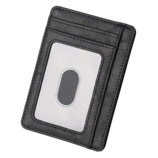 RFID Blocking Slim Leather Wallet - Image 11