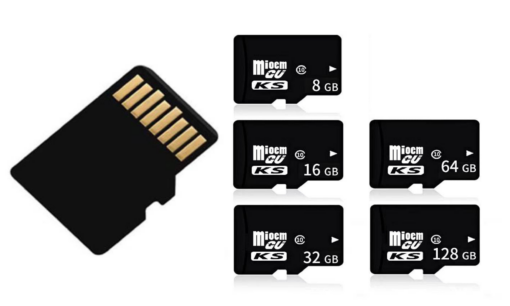 One or Two 8, 16, 32, 64 128GB SD Memory Card