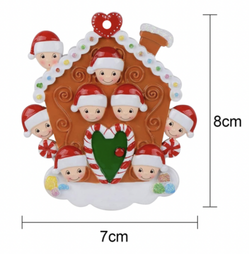 Christmas Tree Biscuit House Decoration - Image 12