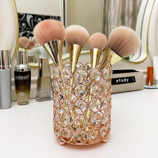 Crystal Effect Makeup Brush Holders - Image 32