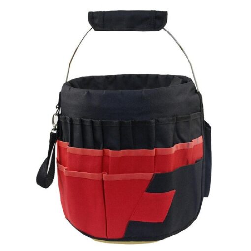 10 or 42  Pockets Tool Organizer Bucket Bag - Image 13