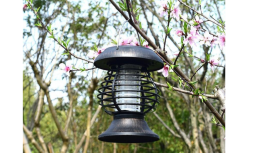 One or Two Outdoor Solar Mosquito Pest Fly Killer Zapper Lamp - Image 11