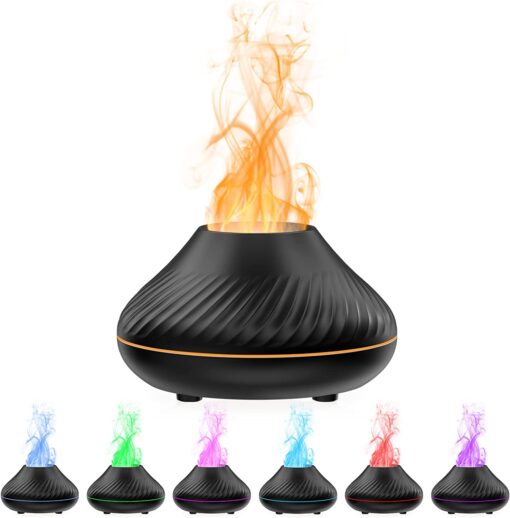 Aroma Volcano Flame Effect Humidifier - Image 9