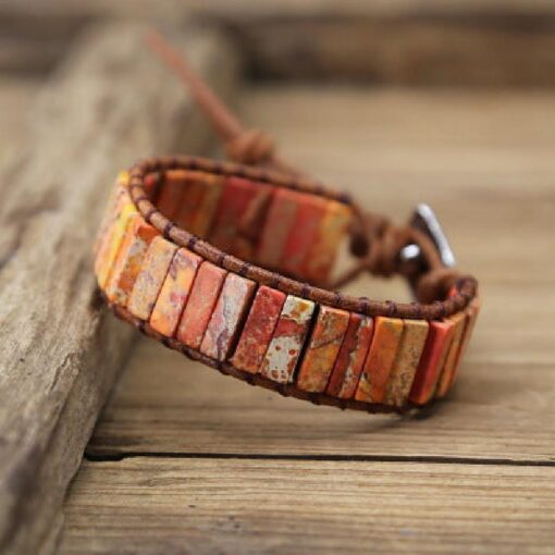 Women's Bohemian Handwoven Leather Bracelet - Image 9