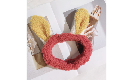 One or Two Elastic Plush Bunny Ears Headband 2022-03-09 NL - Image 4