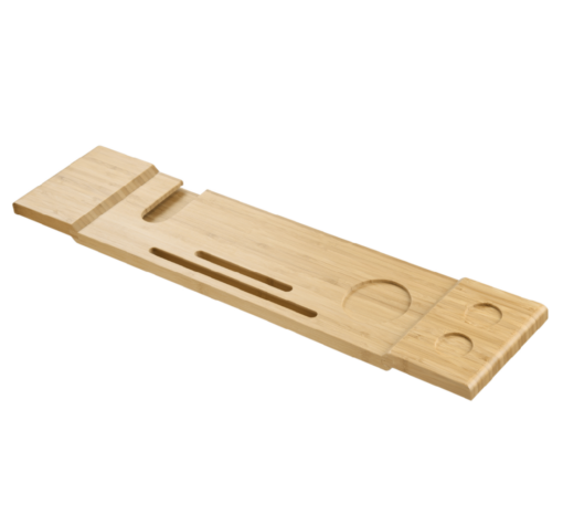 Bamboo Bathtub Shelf Rack Organiser - limited stock - Image 3