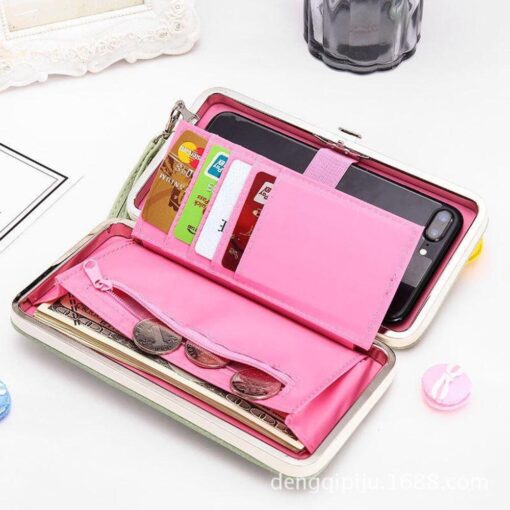 All-in-One Clutch Purse with Phone Holder - - Image 9