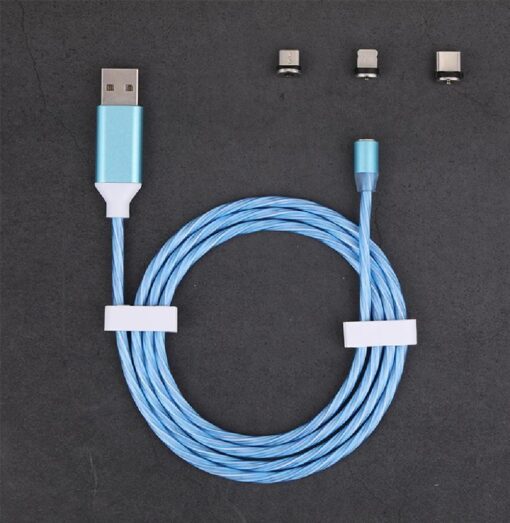 3 in 1 Light Up Magnetic Head Charging Cable - Image 16