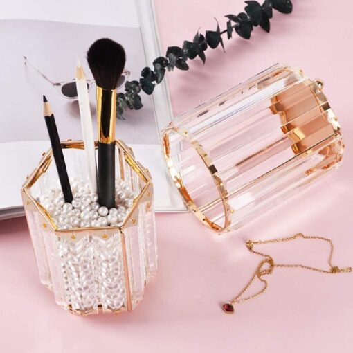 Crystal Effect Makeup Brush Holders - Image 5