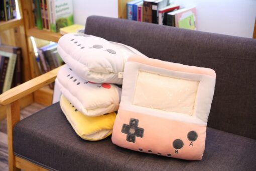 Transparent Visible Warm Hand Plush Gamed Pillow - Image 7