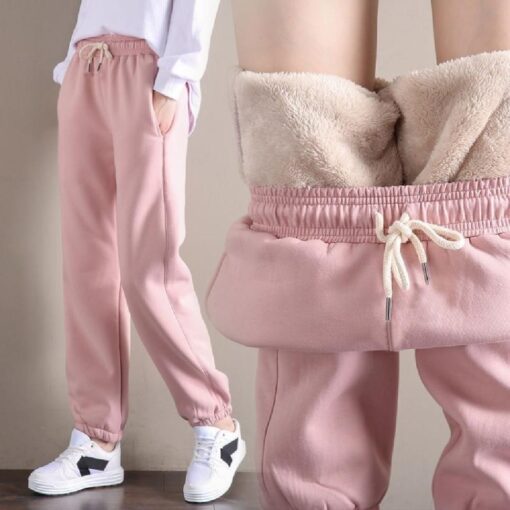 Warm Fleece Stretchy Fleece Joggers