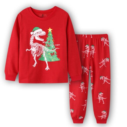 Kid Casual Christmas Pajama Set - Image 8